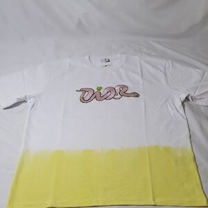 Dior x Kaws White Short Sleeve T Shirt